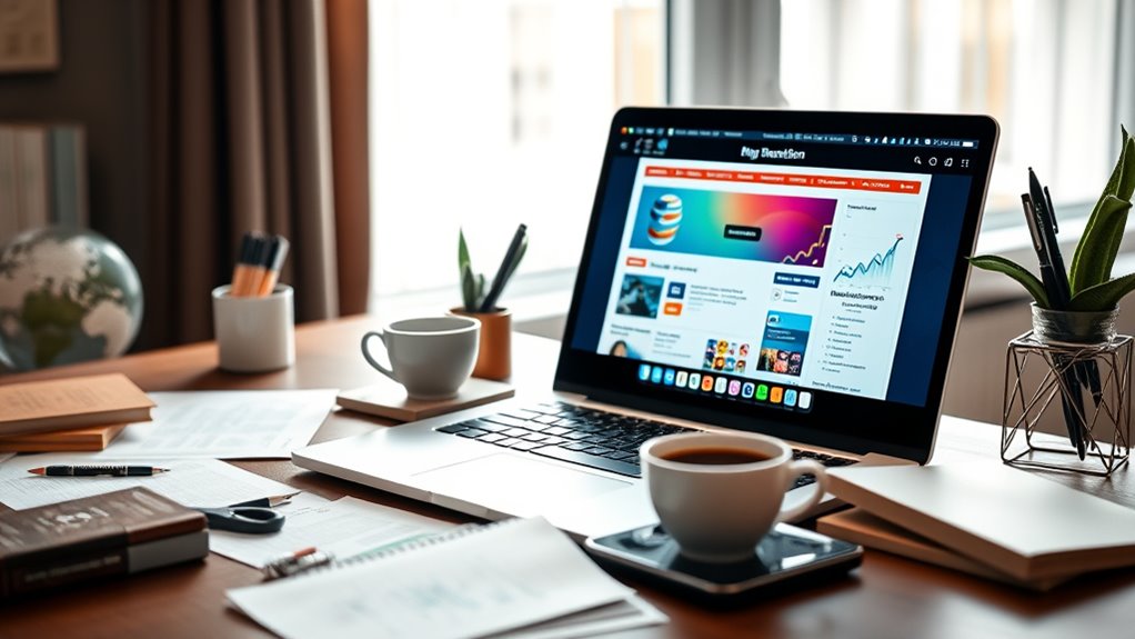 use visual interactive content