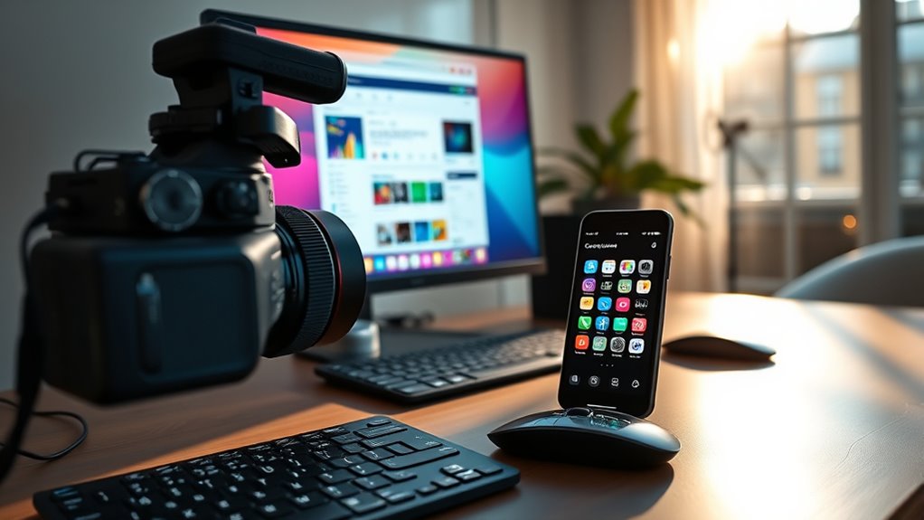 automated posting of new content