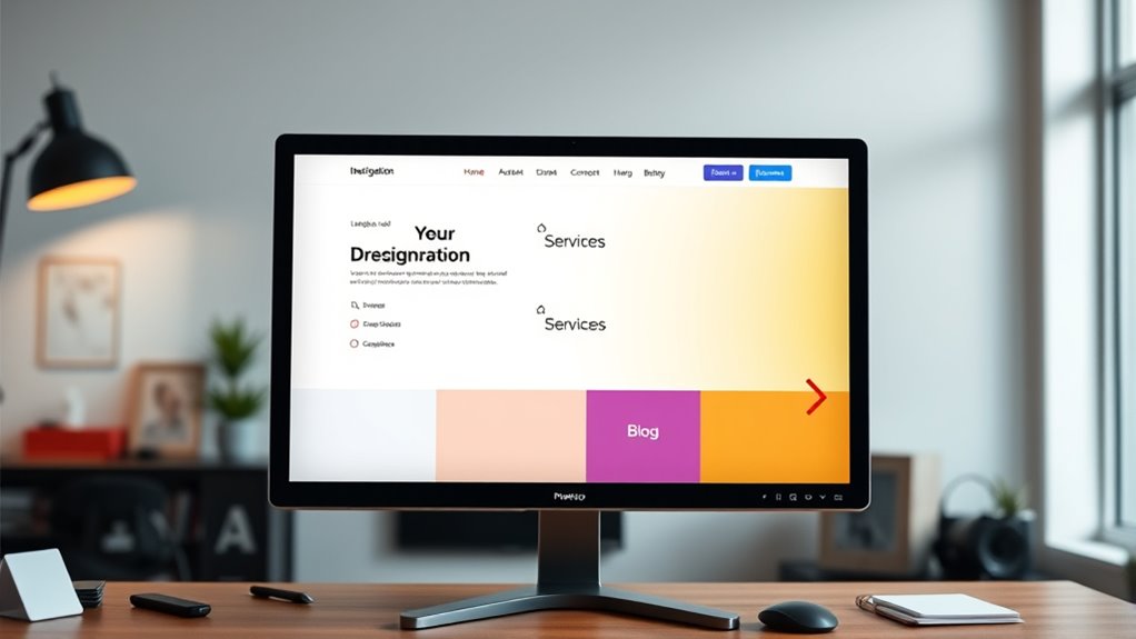 clear mobile friendly site navigation
