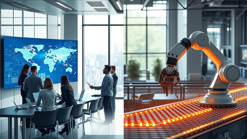 comparing outsourcing and automation