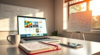 create blog based online course
