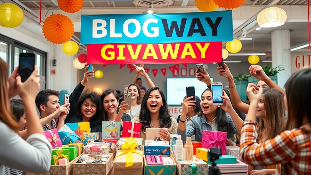 host engaging social contests