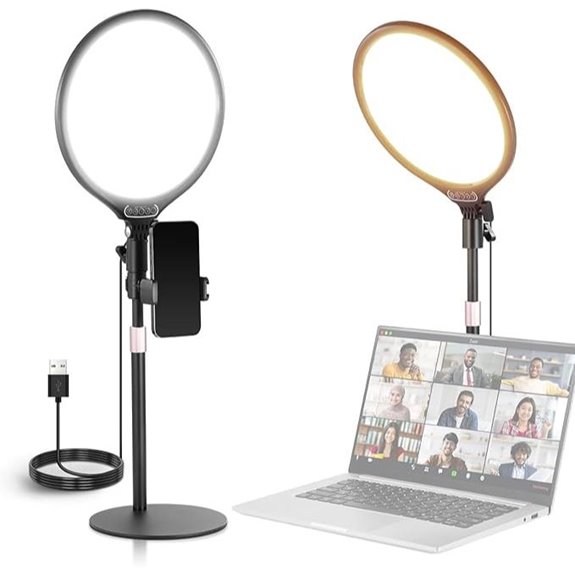 NEEWER 10.5 Ring Light with Stand and Phone Holder