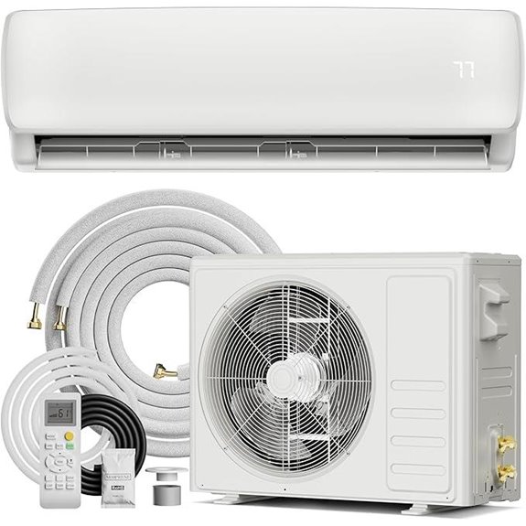 12000 BTU Ductless Mini Split AC/Heat Pump System