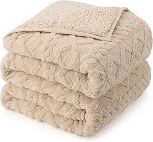 Weighted Queen Size Blanket 15lbs for Cozy Sleep