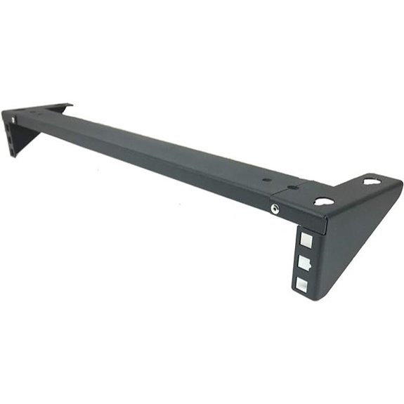 Jingchengmei 1U Steel Wall & Desk Mount Rack