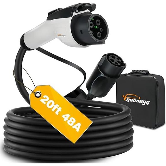 20ft J1772 EV Extension Cord for SAE Chargers