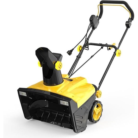 21-Inch 15-Amp Electric Snow Blower with LED Lights