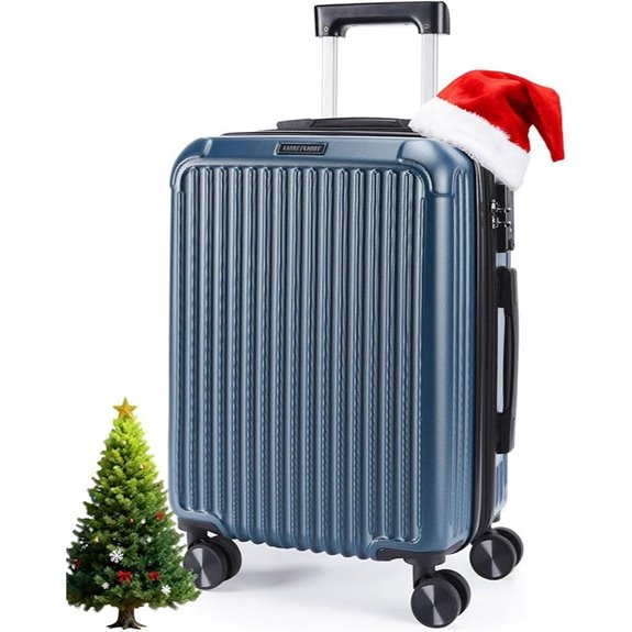 LIGHT FLIGHT 22-Inch TSA Hard Shell Carry-On Luggage