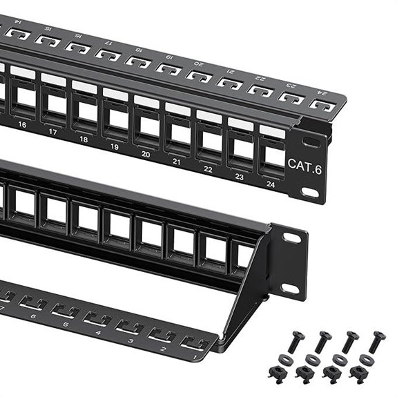 Cable Matters 24-Port Wall Mount Patch Panel