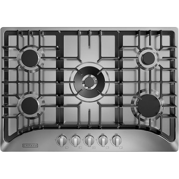 Empava 30-Inch Gas Cooktop with SABAF Burners