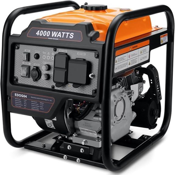 Power Equipment 4000W Inverter Generator Portable & RV Ready