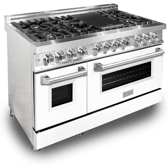 ZLINE 48-Inch Dual Fuel Range with 2 Ovens