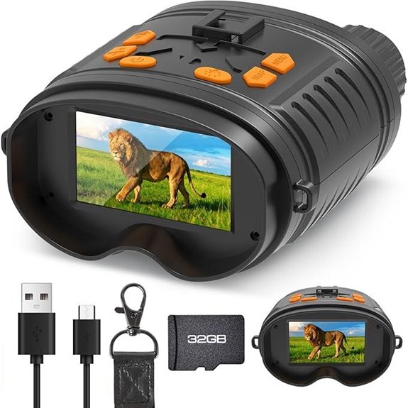 Night Vision Binoculars with 4K HD Display