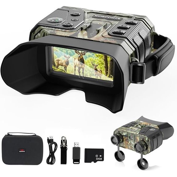 WOSPORTS 4K Night Vision Goggles with 36MP Camera