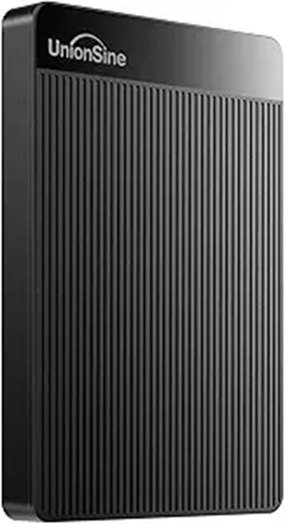 UnionSine 500GB Ultra Slim Portable External HDD