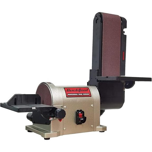 BUCKTOOL 5.0A Belt Disc Sander with Motor