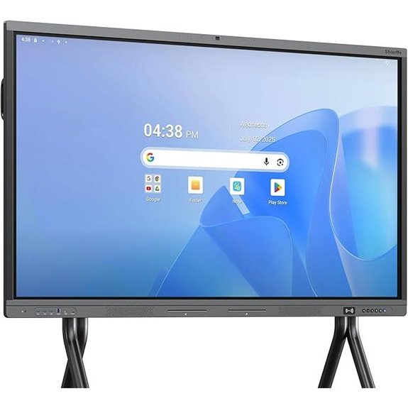 Shiarffe X5 Pro 65 4K Touch Whiteboard with Camera