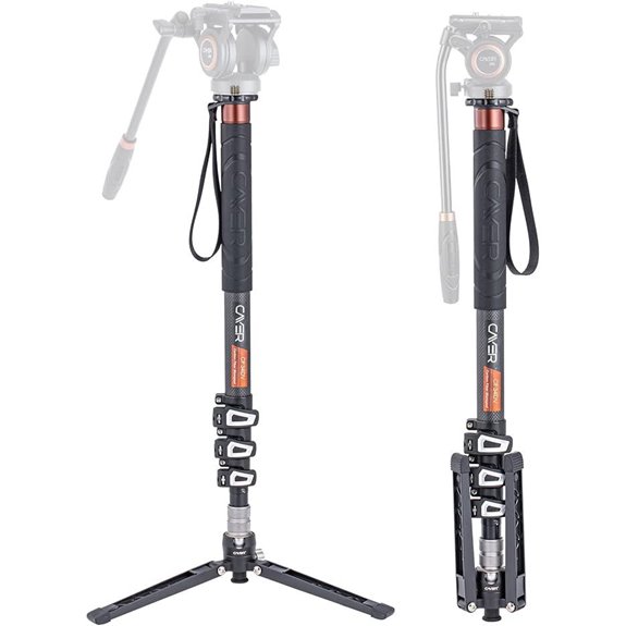 Cayer 68-Inch Carbon Fiber Monopod for Cameras