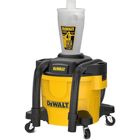 DEWALT 6-Gallon Cyclone Dust Separator with Filter