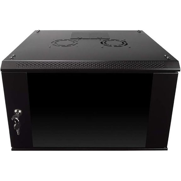 NavePoint 6U Wall Mount Network Server Rack Cabinet