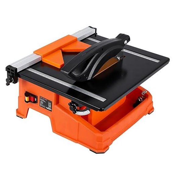 Hipicute 7-inch Wet Tile Saw with Bevel Cut
