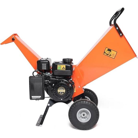 Gas-Powered 7HP Wood Chipper Shredder Mulcher