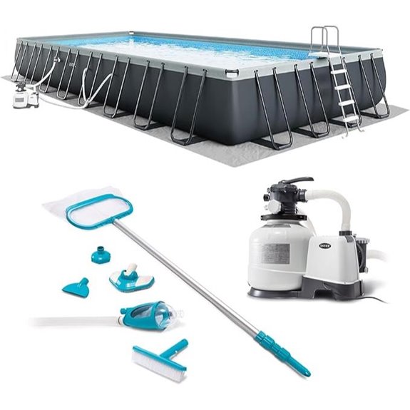 INTEX 26373EH Above Ground Pool with Filter & Accessories