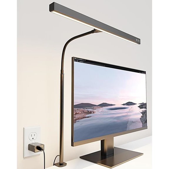 Superdanny LED Desk Lamp with Dimmable Brightness