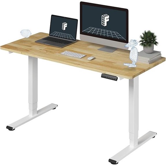 FlexiSpot E6 Adjustable Standing Desk with Memory