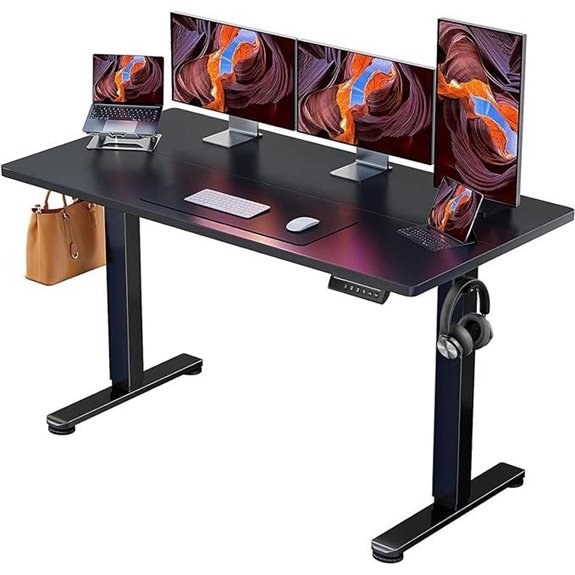 ErGear Adjustable Electric Standing Desk 55x28 Inches