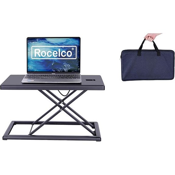 Rocelco 19 Portable Adjustable Laptop Riser