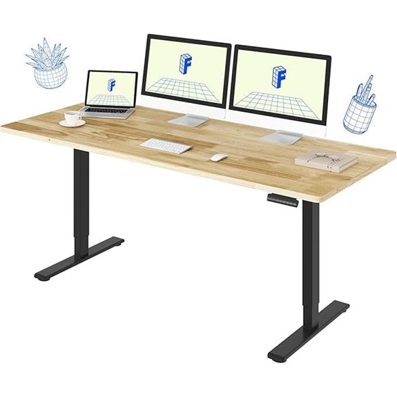 FLEXISPOT E3 Adjustable Standing Desk 71x30 Inches