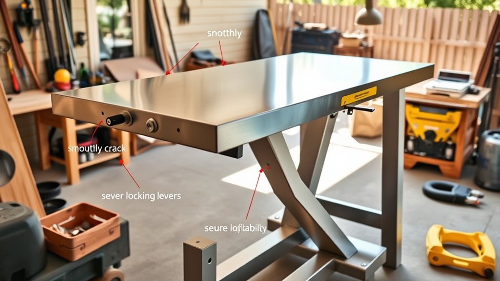 adjustable workbench considerations
