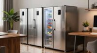 affordable compact office fridges