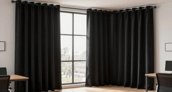affordable office noise curtains