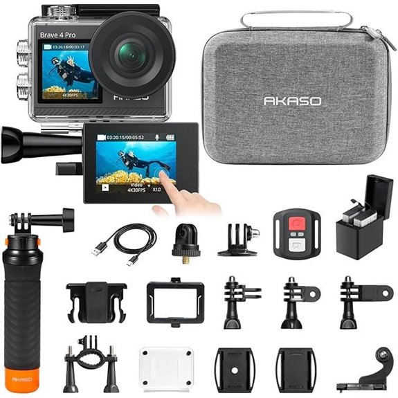 AKASO Brave 4 Pro Action Camera Bundle