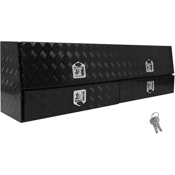 Confote Aluminum Truck Toolbox with Drawers and Lock