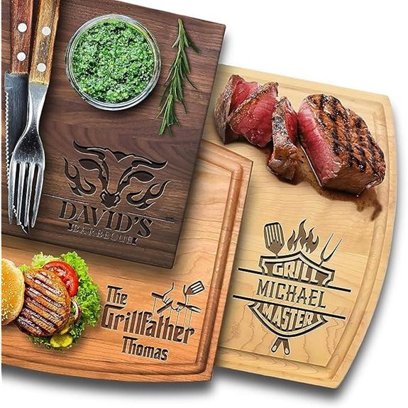 USA Made Custom Cutting Board for Men and Dad
