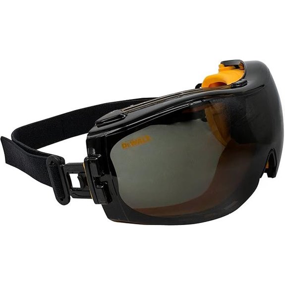 Dewalt Safety Goggles with Anti-Fog and Tinted Lenses