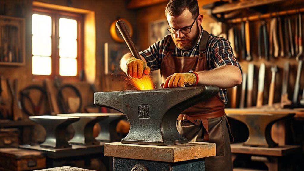 anvil size durability stability