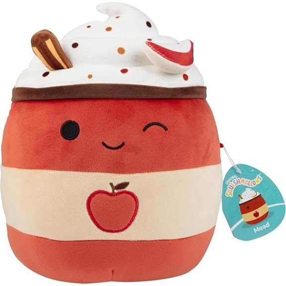 Squishmallows Mead Apple Cider Plush Toy (10-Inch)