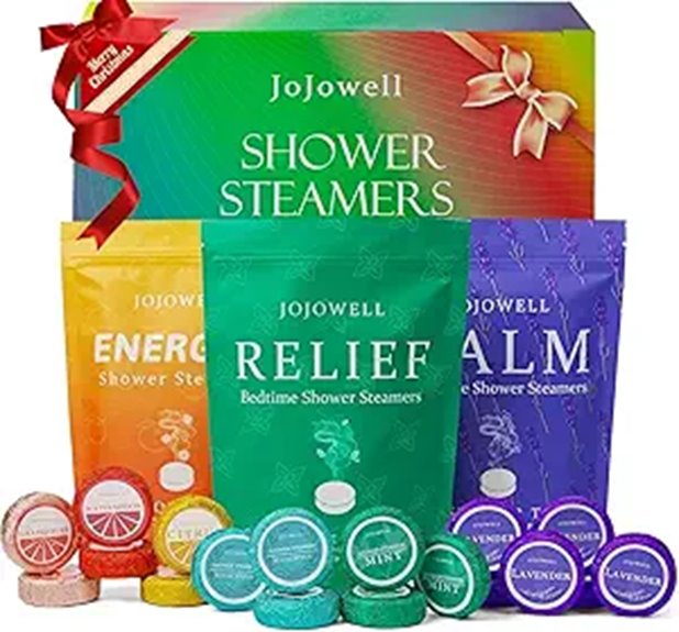 Shower Steamers Aromatherapy Set - 18 Pack Gift Ideas