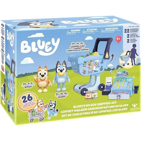 Bluey's My Size Shopping Set for Kids