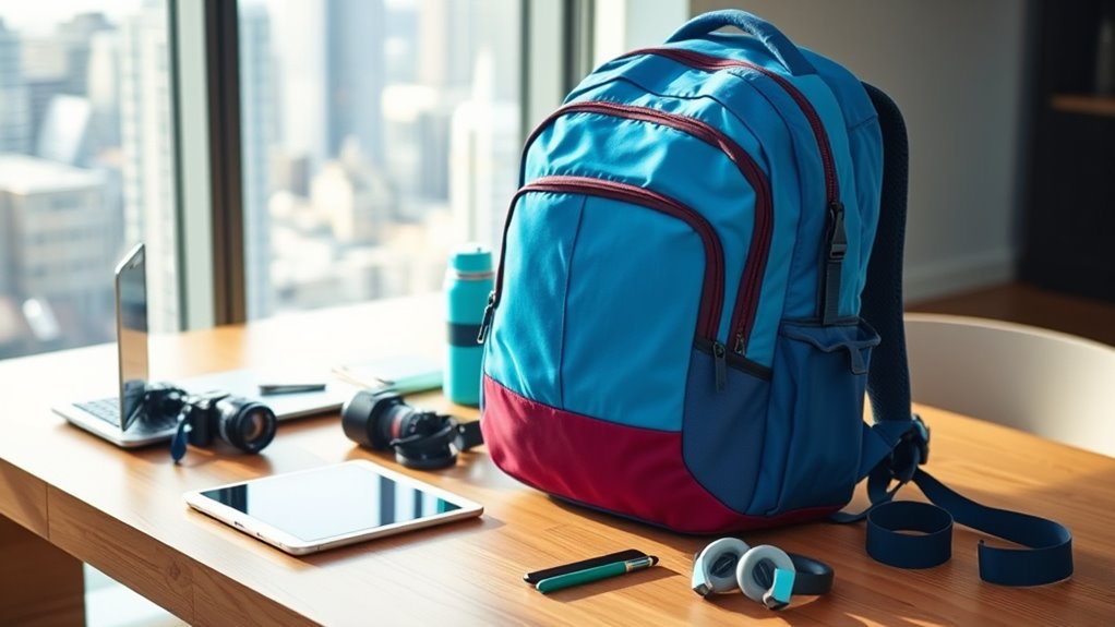 backpack features for nomads