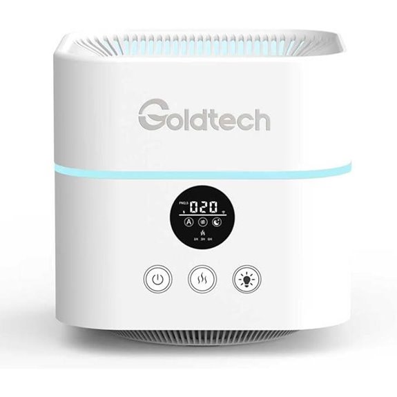 All-in-One Bedroom Humidifier & Air Purifier with HEPA