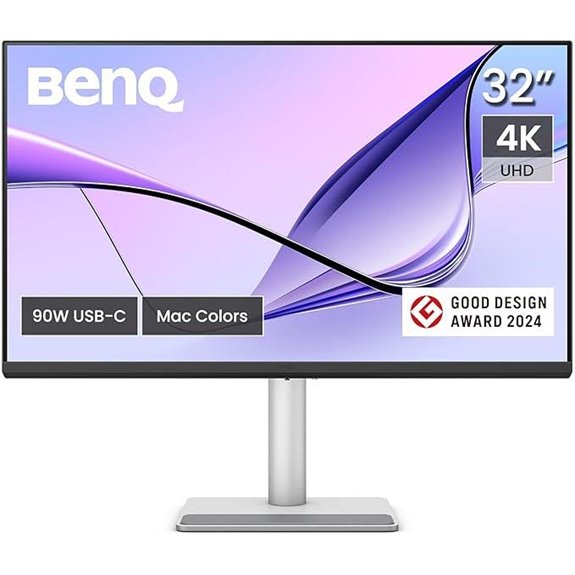 BenQ 32” 4K Monitor with USB-C and Mac Compatibility