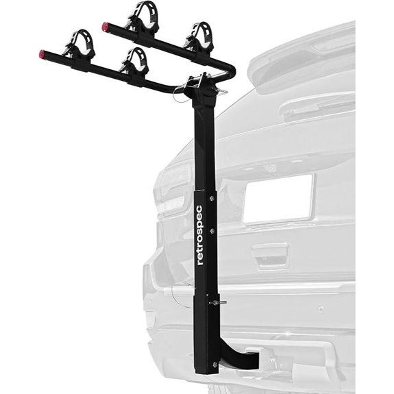 Retrospec Lenox 2-5 Bike Hitch Rack with Accessories