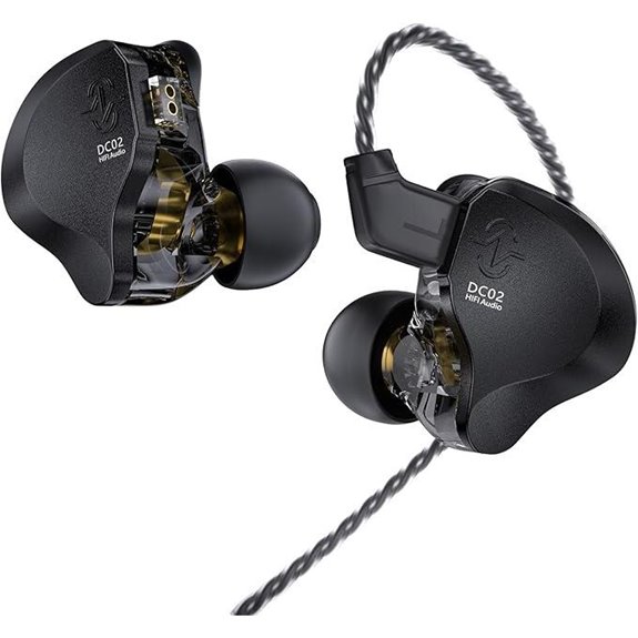 CCZ DC02 In-Ear Monitor Headphones (Black)