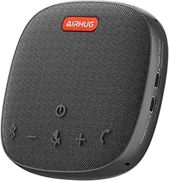 AIRHUG Bluetooth Conference Speaker with Noise Reduction